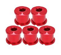 BONKZEBU Juego de Tornillos de Rueda Dentada con Diseño de Llave Hexagonal y Perno de Plato Doble para Ciclistas de Montaña, 5 uds. (#1)