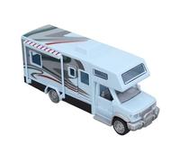 BONKZEBU Juguete de Aleación para Niños RV con Detalles Realistas, Juguete Duradero para Autocaravana con Efectos de Sonido, Modelo de Coche de Compacto de 7,7 Pulgadas para Aventuras en Viajes por