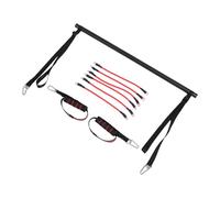 BONKZEBU Kit de Barra de Pilates Ajustable con Bandas de Fitness para un Entrenamiento Básico Integral en el Gimnasio en Casa y Viajes