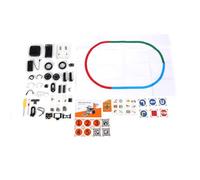 BONKZEBU Kit de Coche Robot AI, Robot Inteligente con Reconocimiento Visual para Programación Scratch Python, con Reconocimiento de Color Seguimiento de Línea Seguimiento de Objetivos