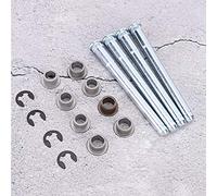 BONKZEBU Kit de Pasador de Bisagra de Puerta, Reparación de Alta Dureza, 4 Bisagras para S10/ S15 1994-2004, Se Ajusta Perfectamente a Blazer 1995-2003