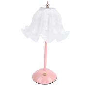 BONKZEBU Lámpara de Mesa de Flores Regulable Dormitorio Luz de Lectura