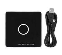 BONKZEBU Lector de Escritorio UHF RFID de Escritorio, Lector de Tarjetas sin de Escritorio USB de 915 MHz, Lector Inteligente USB UHF RFID, Lector de Tarjetas de Identificación