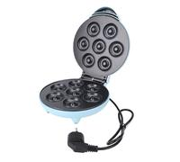 BONKZEBU Máquina Eléctrica para Hacer Donas, Control Inteligente de Temperatura, Máquina para Hacer Donas, de Calentamiento Rápido de 7 Orificios, Fácil de Operar para Entusiastas de la Repostería