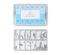 BONKZEBU Materna de Acero Inoxidable de Extensor de Tallo de Bobinado, Accesorio de Reemplazo de Reemplazo de Reparación del Extensor de Reloj para Relojería, Extensor de Vástago de