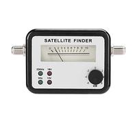BONKZEBU Medidor de Buscador de Señal Satelital Digital, Fácil Sintonización de Banda C Buscador de Satélite de Diseño Minimalista, Buscador de Señal de Satélite Compacto y Liviano, con