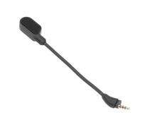 BONKZEBU Micro de Juego de Reemplazo, Micrófono de Juego de Reemplazo de Calidad de Sonido Transparente, Enchufe y Play Auriculares Boom de Micrófono Desmontable, para el Ruido de los