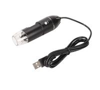 BONKZEBU Microscopio Digital LED con Cámara de Aumento 1600X con Iluminación Ajustable para Estudiantes Inventores