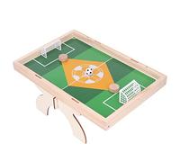 BONKZEBU Mini Juego Interactivo de Fútbol de Mesa, Juego de Ajedrez, Actividad para e Hijos, Tablero de Madera de Pino, Mejora la Amistad y Las Habilidades de Pensamiento para Niños