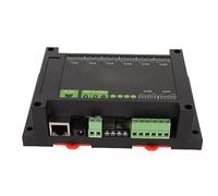 BONKZEBU Módulo de relé Ethernet de 8 Canales de Grado Industrial con Circuitos de Protección para Equipos de Control Industrial, Puerto RTU PoE para Comunicación Rápida, Ideal para Altos