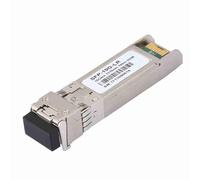 BONKZEBU Módulo óptico Transceptor de Fibra Monomodo 10G LR 10KM para Tarjeta de Red de Alta Velocidad, Almacenamiento de Big Data y Realidad Virtual, Material de Aleación de Zinc