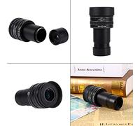 BONKZEBU Ocular Planetario Negro Premium de 4 Mm, 1,25 Pulgadas y 58 Grados, Observaciones Planetarias Nítidas y Observación del Cielo Profundo para el Telescopio JS