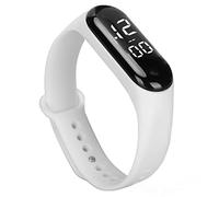 BONKZEBU Pantalla Táctil Pantalla LED Reloj Electrónico Deportes Digitales Pulsera de Goma Reloj de Pulsera Ligero Hermoso Exquisito para Hombres Mujeres Actividades Al Aire Libre