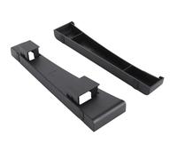 BONKZEBU Para el Soporte Horizontal de la Consola Delgada, Disipación de Calor Accesorios de Stand de Base Estable Para Ediciones Digitales del Disco Delgado Negro, Stand de