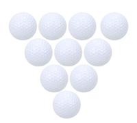 BONKZEBU Pelotas De Suaves De Doble Capa, Resistentes a Impactos, Mejoran el Rendimiento del Putt, Más De 2000 Golpes, 10 Uds. De Accesorios De