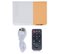 BONKZEBU Pequeño, de Video de Soporte de 1080p de 1080p, Altavoces Estéreo Portable Small Movie Projor, para Dispositivos