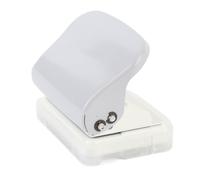 BONKZEBU Perforadora de Papel de 5 Agujeros Diseño Compacto Portátil Perforadora de Papel de Hoja de 5, Mm de Diámetro para Cuaderno de Recortes A4 A5 B5, para Uso en la Oficina, la Escuela y el