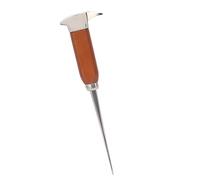 BONKZEBU Picador de Hielo con de Madera, Herramienta Trituradora de Hielo que Ahorra Mano de Obra para Bares, Trituradora de de Acero Inoxidable 304 para Tiendas de Bebidas