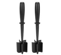 BONKZEBU Picadora de Cocina Trituradora de Carne Resistente Al Calor 5 Cuchillas para Hamburguesa Pollo Patata Nylon 2 Piezas