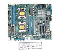 BONKZEBU Placa Base de Servidor de un Socket, LGA 1356 DDR3 C602 X79 Compatible con Chipset E5 2400 V2, con Ranuras PCIe 3.0 X16 U.2 NVMe, para Máquina Virtual de Procesamiento de Datos
