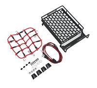BONKZEBU Portaequipajes para Techo de Coche a Control Remoto, Portaequipajes Universal Portátil a Control Remoto con Red para Equipaje, Luces LED para Coche a Control Remoto Universal 1 / (Lámpara