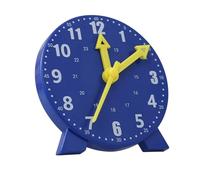 BONKZEBU Reloj Ayuda Didáctica Modelo de Simulación Educativa para Niños de Escuela Primaria Plástico (Azul)