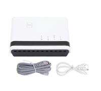 BONKZEBU Servidor de Impresión Inalámbrico Puente LAN de 10/100 Mbps, Comparte 4 Impresoras USB (Enchufe Europeo)