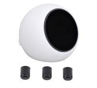 BONKZEBU Smart AI Robot Companion, Pantalla de 1,28 Pulgadas, Activación por Voz, 5.0, WiFi, Reloj Meteorológico, Reproducción de Vídeo y Música, con Batería de 400 MAh para Niños y