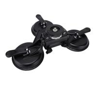 BONKZEBU Soporte de Montaje con Triple Ventosa para Cámaras DSLR y de Acción con Gran Capacidad de Carga para Techo y Ventanas de Coche
