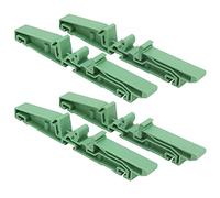 BONKZEBU Soporte de Montaje de Placa de Circuito, Juego Confiable para una Fácil Instalación para Producción en Masa, 4 Tornillos Adaptadores de Asiento de Bloqueo para Montaje en Riel DIN PCB,