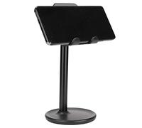 BONKZEBU Soporte para Teléfono Móvil de Diseño Fácil de Usar con Ajuste de 45 Grados hacia Arriba y hacia Abajo Amplia Compatibilidad para un Tiempo de Uso Feliz (Negro)