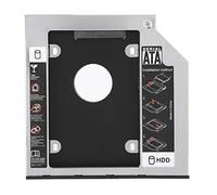 BONKZEBU Soporte para Unidad de Estado de Aleación de Aluminio, Bandeja de Disco Duro con Velocidad de 6 Gbps, Soporte Engrosado para SSD de 9,5 Mm, Revestimiento Antioxidante para Tech Geeks