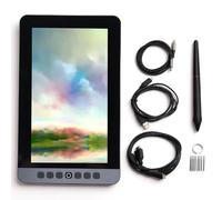 BONKZEBU Tableta de Dibujo Gráfico de 11,6 Pulgadas, Pantalla Full HD con Sensación de Papel, Película Mate, 100% SRGB, 6 Teclas Programables, para OS X PC