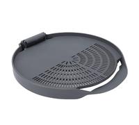 BONKZEBU Tapa del Colador del Procesador de Alimentos Diseño Ergonómico para Hacer Jugos y Purés Fácilmente para Familias Preocupadas por su Salud ABS 23,5x20 Cm