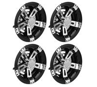 BONKZEBU Tapacubos Universal para Carrito de de 8 Pulgadas, ABS Duradero Que Reduce la Resistencia Al Viento para, Juego de 4 para Reparación/Mantenimiento