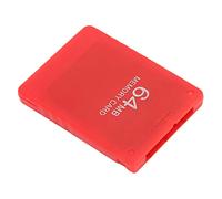 BONKZEBU Tarjeta de Memoria para Juegos de Alta Velocidad para, Tarjeta de Memoria de 64 MB, Fácil de Usar, Adecuada para Todos los Juegos, material: ABS Cantidad: 1 (Roja)