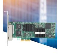 BONKZEBU Tarjeta de Red Gigabit Ethernet de Alto Rendimiento EXPI9404VT de 4 Puertos para la Versión YT674, Chip 82575GB, Tarjeta de Red IEEE 802.3ab para Enrutamiento Suave