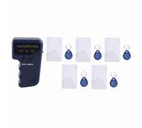 BONKZEBU Tarjeta Portátil de 125 KHz Copiadora de la Copia del Escritor Duplicador Duplicador del Duplicador con 5pcs T5577 Tarjetas de Llave y 5pcs T5577, Duplicador de Tarjetas