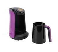 BONKZEBU Turca Eléctrica con Pantalla LCD, 6 Tazas, 3 Modos de Calefacción para Viajes a Casa, Material ABS (Enchufe europeo)