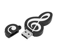 BONKZEBU Unidad Flash USB Novedosa, para Almacenamiento de Transferencia de Datos de Películas y Música, Plug and Play, con Regalo para Mac (128GB)