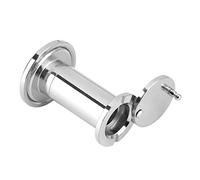 BONKZEBU Visor de Puerta con ángulo de Visión Amplio de 200 Grados, Cubierta de Privacidad Resistente con Construcción de Aleación de Zinc, para Puertas de 35 Mm a 60 Mm de Grosor (Lustroso)