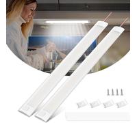 Bonlux Barra LED Iluminación Interior para Coche, 12V-85V 12W luces led coche, 2PCS 120 Leds 6000K Tubo Lámpara para Vehículos, Caravana, RV, Barco, Camper, Gabinetes