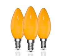 Bonlux Bombilla E14 LED Luz Calida 2000K 6W C35 Sin Luz Azul para Dormir