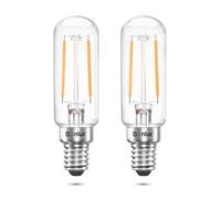 Bonlux Bombilla LED E14 4W para Extractor Cocina, Equivalente 40W, Blanco Frío 6000K, para Electrodomésticos, Nevera, Frigorifico, Lampara de Sal, 220-240V, 2 Unidades