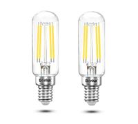Bonlux Bombilla LED E14 Campana Extractora 4W para Campana de Cocina Blanco Frío 6000K, Bombilla de Filamento T26 E14 Lámpara de Electrodoméstico para Frigorífico Nevera Campana Extractora 2 unidades