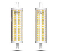 Bonlux Bombilla R7S LED 118mm Regulable 20W BombillaLinear J118 Blanco Cálido 2700K, 2200LM, Equivalente Halógeno de 200W, AC 220V-240V, 360 grados (2-Unidades)
