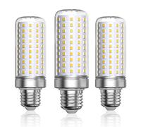 Bonlux Bombillas LED E27 Blanco Frio 6000K, 25W LED Maíz Bombillas Equivalente a 200W Incandescente Bombilla, 2500LM, E27 LED Bombilla para Porch, Sala de estar (No Regulable Paquete de 3)