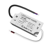 Bonlux Transformador 220V a 12V, Fuente Alimentacion 12V 3A 36W IP67 Resistente al Agua Driver LED de Bajo Tensiónpara MR16 GU5.3 MR11 G4 Bombillas Tira LED Interior/Exterior Trasformatori