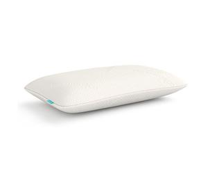 bonmedico Almohada Viscoelástica para Cuello y Cabeza - Cojín Ergonómico con Funda Antiácaros, Refrescante y Adaptable para Dormir en Cama, Sofá o Viaje