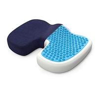 bonmedico Cojín Gel Viscoelástico Silla Oficina Azul